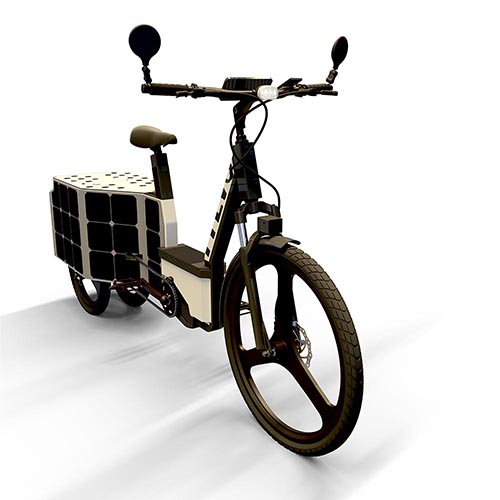 E-bike with Solar Panels