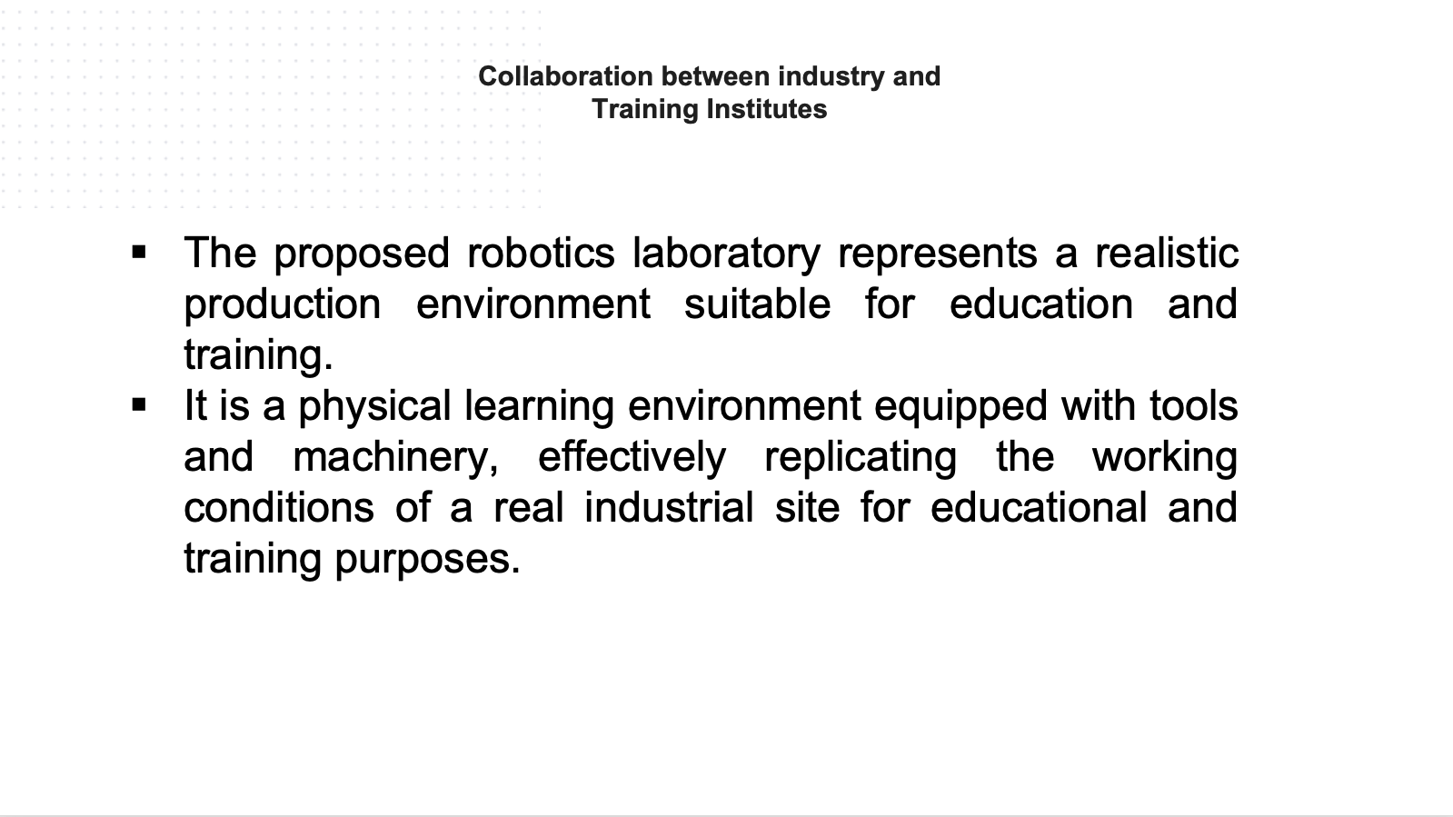 Presentation slide 1