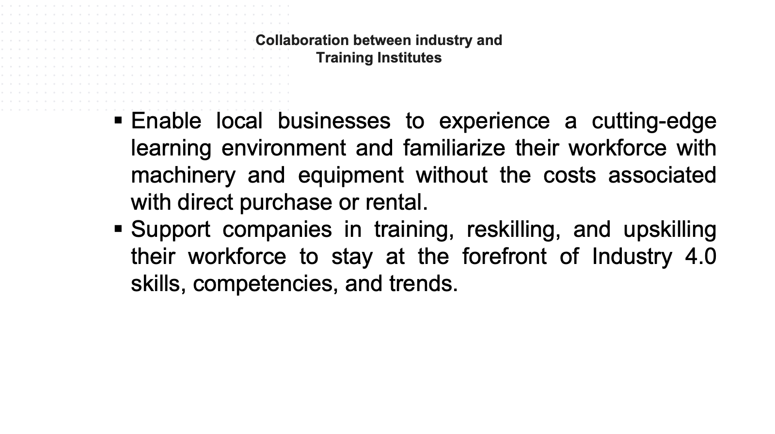 Presentation slide 3